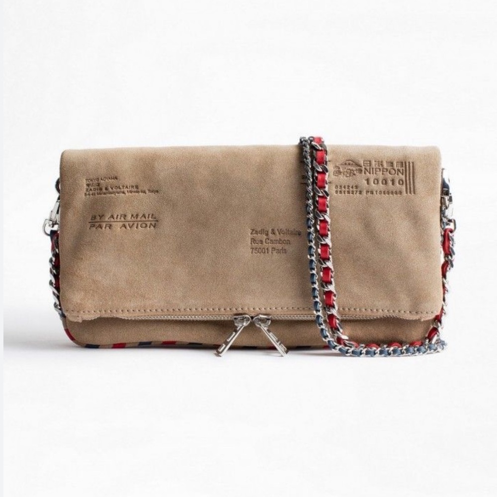 Zadig & Voltaire Suede Crossbody Bag